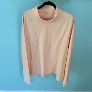 FP Movement By Free People Long Sleeve Coral Tshirt Size Large